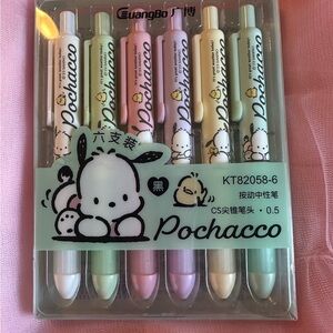 Pochacco Pastel Gel Pens Set